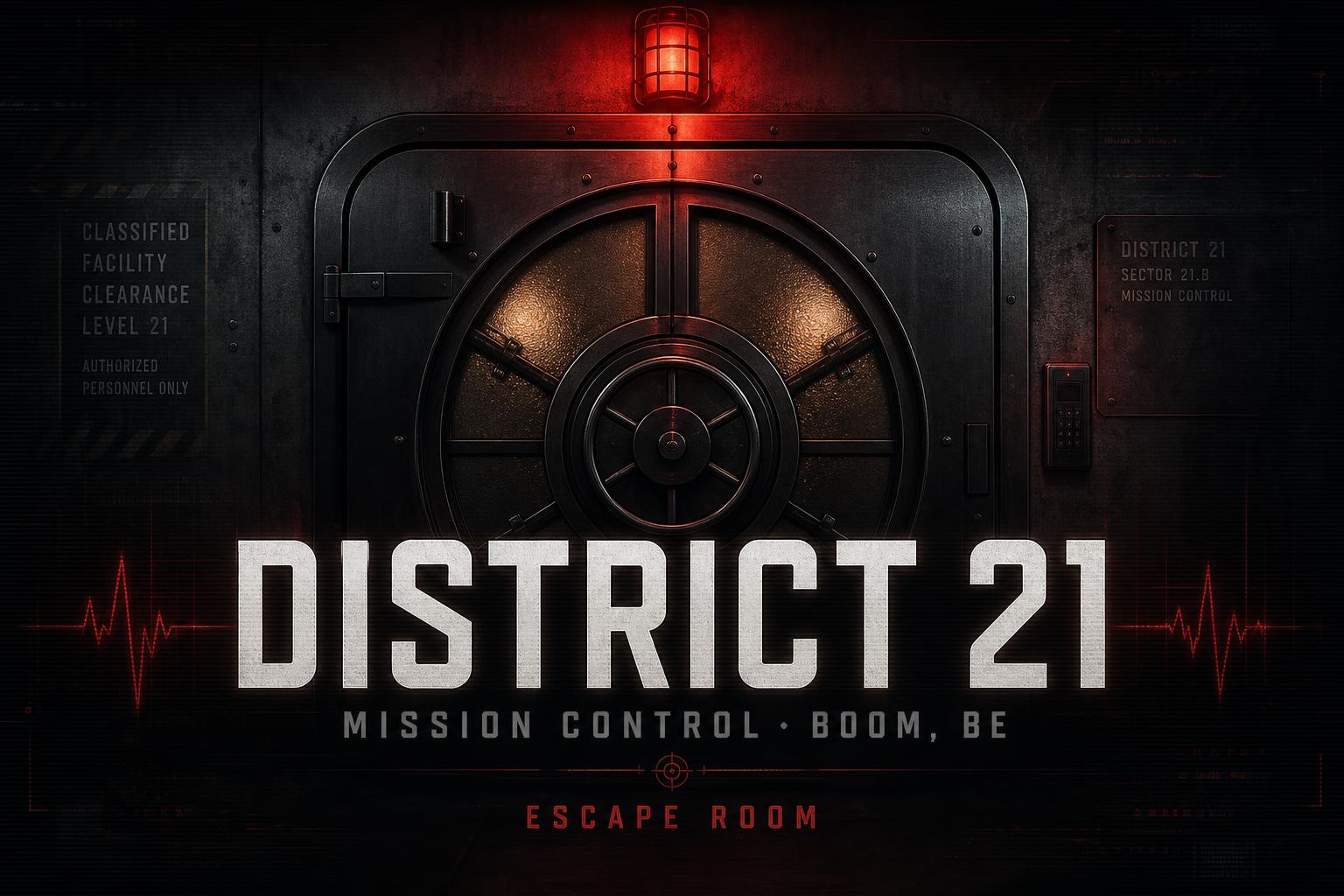 District 21 — Escape Room Boom | Mission Control